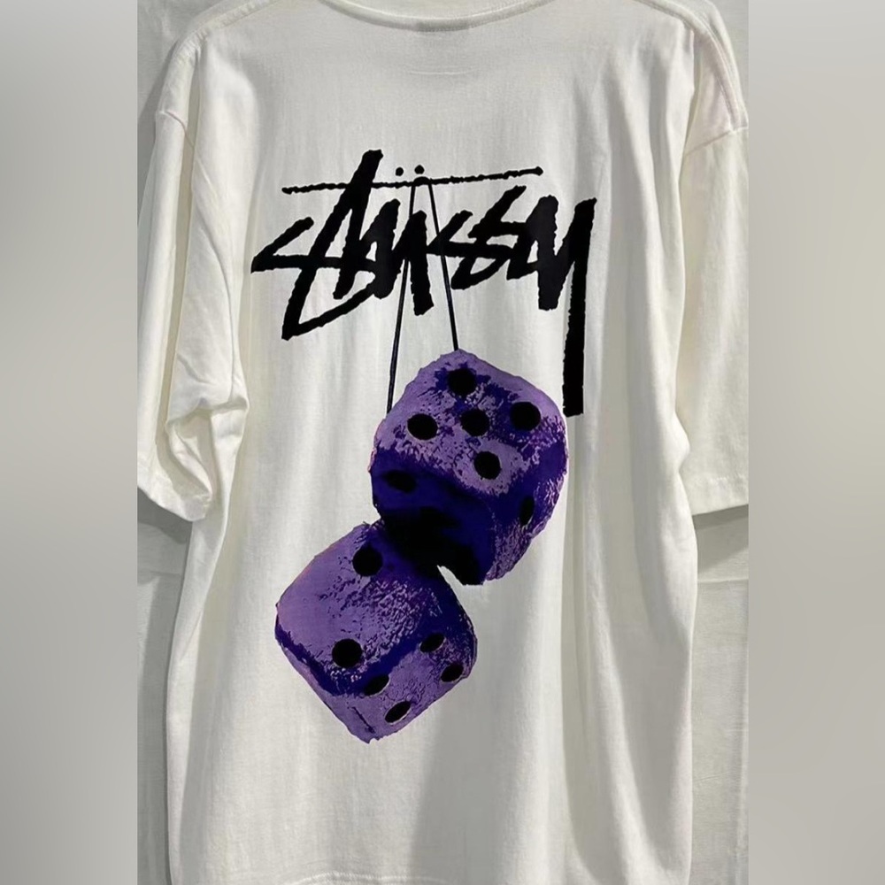 Stussy Fuzzy dice Tee